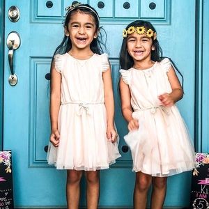 Edgehill Collection pink tulle dress